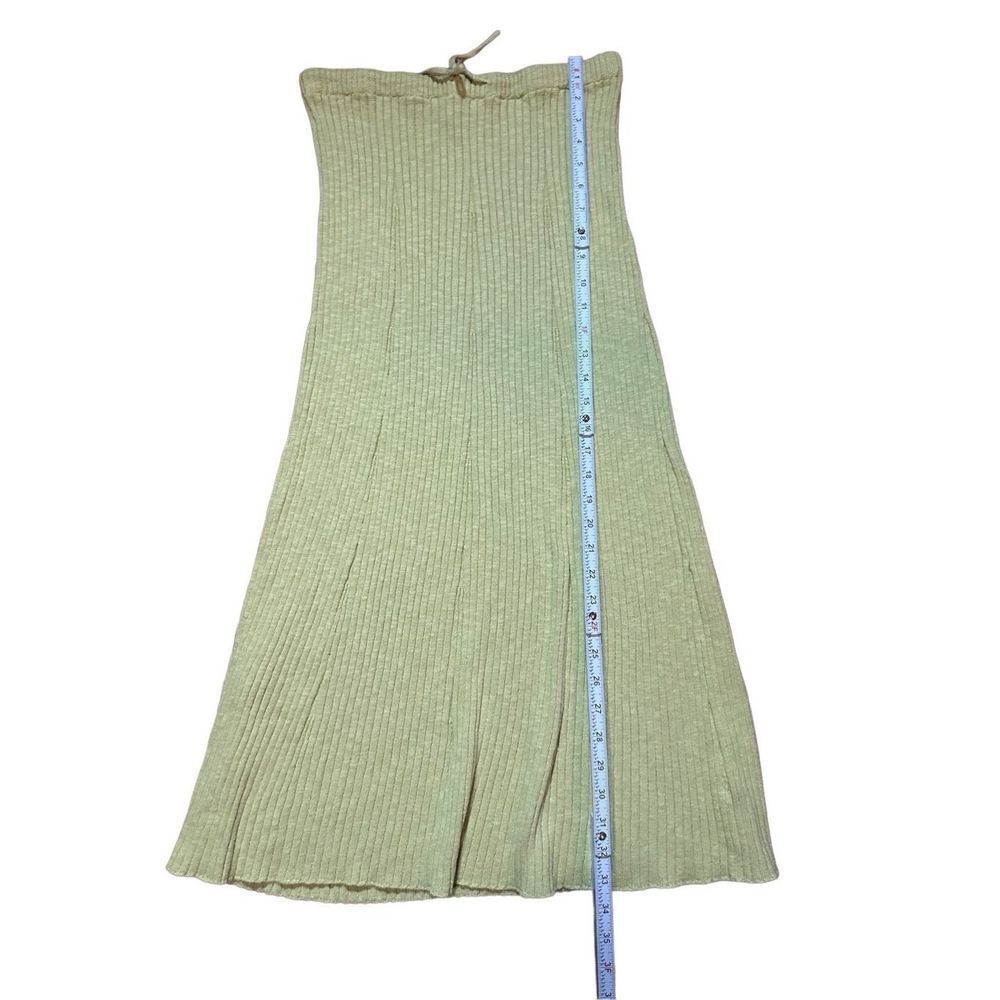 Free People FP Beach High-Waisted Shine Bright
Maxi Skirt ribbed pull on sz S - Picture 7 of 10